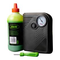 JBM HERRAMIENTAS 54013 - KIT SELLADOR PINCHAZOS + LIQUIDO Y COMPRESOR DE AIRE