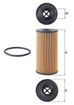 MAHLE FILTROS OX1308D - FILTRO DE ACEITE