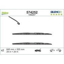 VALEO 574252 - VM207 645-520MM X2 SILENCIO CONVENCIONAL
