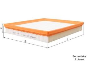 MAHLE FILTROS LX1264S - FILTRO DE AIRE