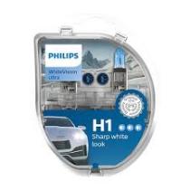 LAMPARAS DE COCHE PHILIPS 12258WVUSM - H1 WHITEVISION ULTRA +60%