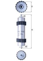 MAHLE FILTROS KL1102 - FILTRO DE COMBUSTIBLE