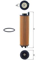 MAHLE FILTROS OX1301D - FILTRO DE ACEITE