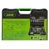 JBM HERRAMIENTAS 54038 - MALETIN 94 CON VASOS HEXAGONALES CINCADO