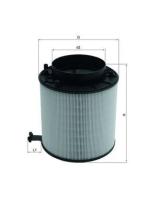 MAHLE FILTROS LX2091D - FILTRO DE AIRE
