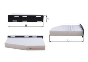 MAHLE FILTROS LA181 - FILTRO DE HABITáCULO