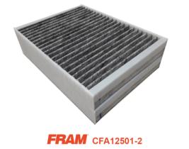 FRAM FILTROS CFA125012 - FILTRE AIR CABINE CFA12501-2 FRM BTE
