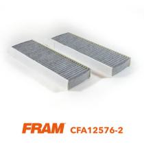 FRAM FILTROS CFA125762 - FILTRE AIR HABITACLE CFA12576-2 FRM BTE