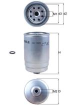 MAHLE FILTROS KC605D - FILTRO DE COMBUSTIBLE