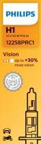 LAMPARAS DE COCHE PHILIPS 12258PRC1 - H1 VISION 12V55W P14,5S