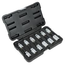 JBM HERRAMIENTAS 54154 - SET 12 PIEZAS 1/2" PUNTA TORX