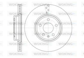 WOKING D6129210 - DISCOS DE FRENO WOKING