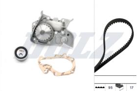 DOLZ BOMBAS DE AGUA KD017 - KIT CON BOMBA DOLZ CLIO KANGOO MEGANE