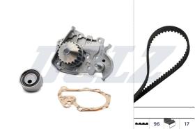DOLZ BOMBAS DE AGUA KD066 - KIT CON BOMBA DOLZ RENAULT CLIO