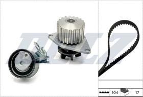 DOLZ BOMBAS DE AGUA KD134 - KIT CON BOMBA DOLZ CITROËN BERLINGO, XSARA