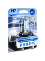LAMPARAS DE COCHE PHILIPS 12972WVUB1 - LAMPARA H7 WHITEVISION ULTRA 12V55W PX26D