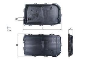 MAHLE FILTROS HX184KIT - FILTRO HABITACULO