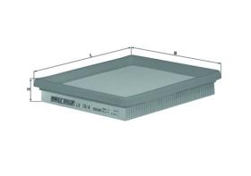 MAHLE FILTROS LX1814 - FILTROS DE AIRE