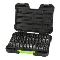 JBM HERRAMIENTAS 54539 - MALETIN VASOS Y PUNTAS TORX/TORX PLUS 77 PIEZAS