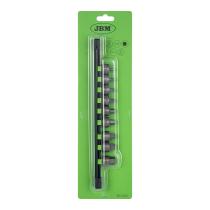 JBM HERRAMIENTAS 54545 - SET DE PUNTAS HEXAGONALES CORTAS 3/8" 9 PCS
