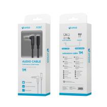 UNICO AC2627 - CABLE DE AUDIO JACK 3.5MM MACHO A JACK 3.5MM HEMBRA 1 M