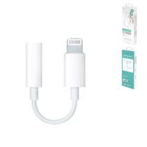 UNICO AC9276 - CABLE DE AUDIO LIGHTNING A JACK 3.5MM  BLANCO