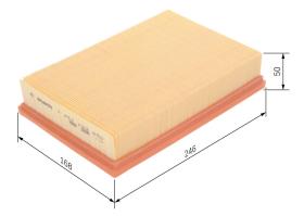 MANN FILTROS C25101 - FILTRO AIRE CAR
