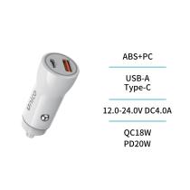 UNICO CC6005 - CARGADOR DE COCHE DUAL USB Y TIPO-C PD20W+18W TUV CARGA RÁPI