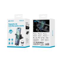 UNICO BR9204 - SOPORTE DE COCHE PARA MOVIL EN SALIDA DE AIRE  NEGRO