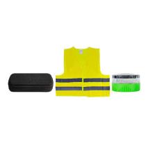 BALIZAS DE EMERGENCIA 55087 - KIT DE EMREGENCIA + BOLSA + CHALECO