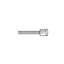 TECNIUM 1038936 - CABLE DE GAS FLEXIBLE (49 HILOS) L 2100 MM