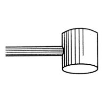 TECNIUM 1038946 - CABLES DE EMBRAGUE MOTOCULTOR 2.5X2500MM 8X8MM